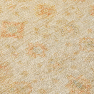Piper Looms Chantille Global ACN1643 Beige Machine Washable Area Rug Swatch Image