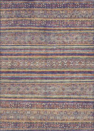 Piper Looms Chantille Stripes ACN1644 Blue Machine Washable Area Rug main image