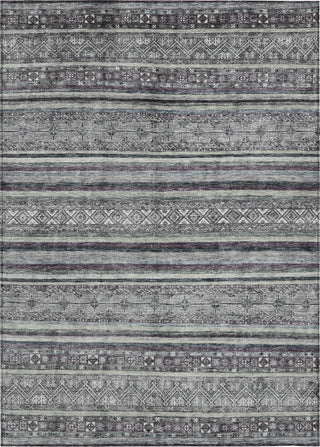 Piper Looms Chantille Stripes ACN1644 Gray Machine Washable Area Rug main image