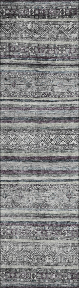 Piper Looms Chantille Stripes ACN1644 Gray Machine Washable Area Rug Runner Main Image