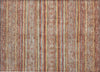 Piper Looms Chantille Stripes ACN1644 Paprika Machine Washable Area Rug Scatter Main Image