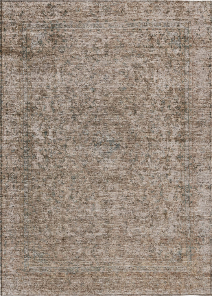 Piper Looms Chantille Global ACN1645 Brown Machine Washable Area Rug main image