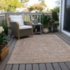 Piper Looms Chantille Global ACN1645 Copper Machine Washable Area Rug Outdoor Lifestyle Image Feature