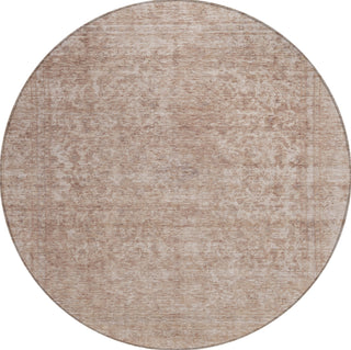 Piper Looms Chantille Global ACN1645 Copper Machine Washable Area Rug Round Main Image