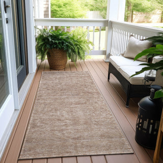 Piper Looms Chantille Global ACN1645 Copper Machine Washable Area Rug Runner Outdoor Lifestyle Image Feature