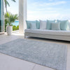 Piper Looms Chantille Global ACN1645 Silver Machine Washable Area Rug Outdoor Lifestyle Image Feature