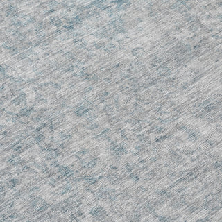 Piper Looms Chantille Global ACN1645 Silver Machine Washable Area Rug Swatch Image