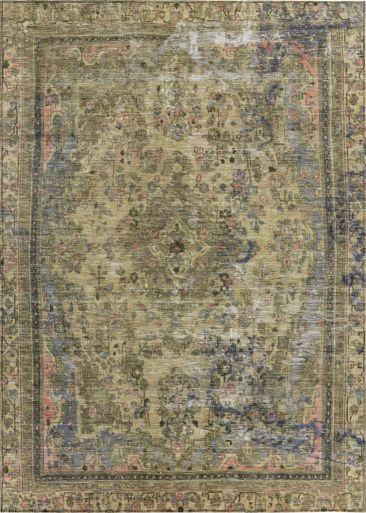 Piper Looms Chantille Global ACN1646 Aloe Machine Washable Area Rug main image