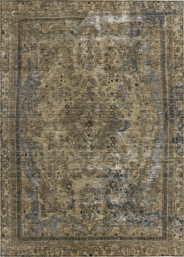 Piper Looms Chantille Global ACN1646 Brown Machine Washable Area Rug main image