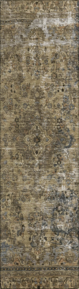 Piper Looms Chantille Global ACN1646 Brown Machine Washable Area Rug Runner Main Image