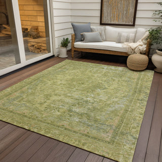 Piper Looms Chantille Global ACN1646 Cactus Machine Washable Area Rug Outdoor Lifestyle Image Feature