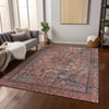 Piper Looms Chantille Global ACN1646 Pink Machine Washable Area Rug Lifestyle Image Feature