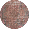 Piper Looms Chantille Global ACN1646 Pink Machine Washable Area Rug Round Main Image