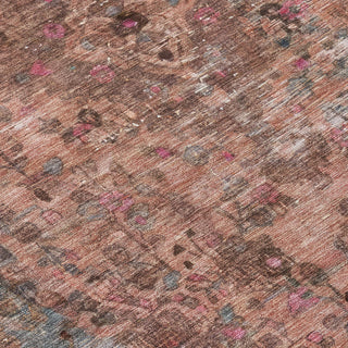 Piper Looms Chantille Global ACN1646 Pink Machine Washable Area Rug Swatch Image