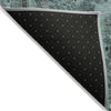 Piper Looms Chantille Global ACN1646 Teal Machine Washable Area Rug Backing Image