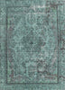 Piper Looms Chantille Global ACN1646 Teal Machine Washable Area Rug main image