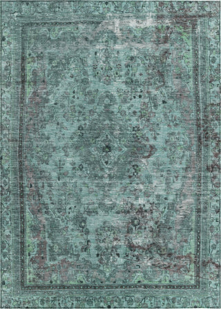 Piper Looms Chantille Global ACN1646 Teal Machine Washable Area Rug main image
