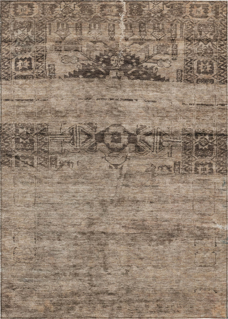 Piper Looms Chantille Global ACN1647 Brown Machine Washable Area Rug main image