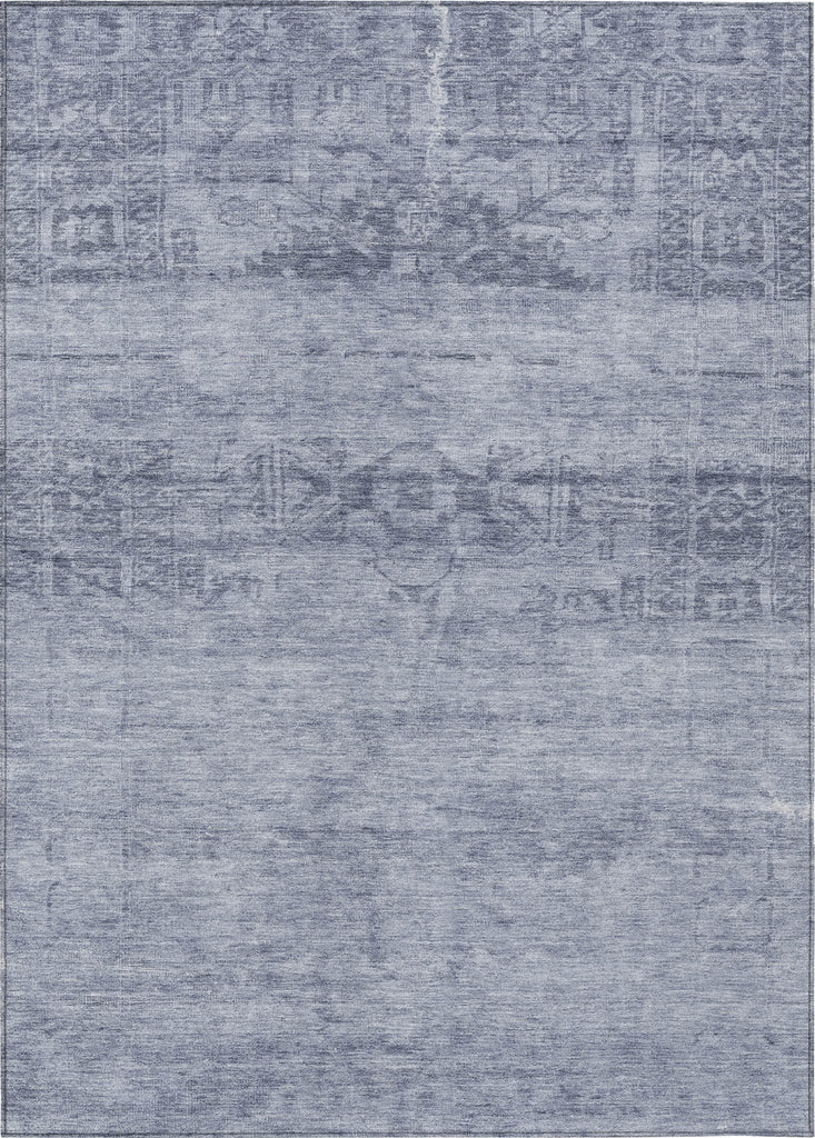 Piper Looms Chantille Global ACN1647 Denim Machine Washable Area Rug main image