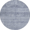Piper Looms Chantille Global ACN1647 Denim Machine Washable Area Rug Round Main Image