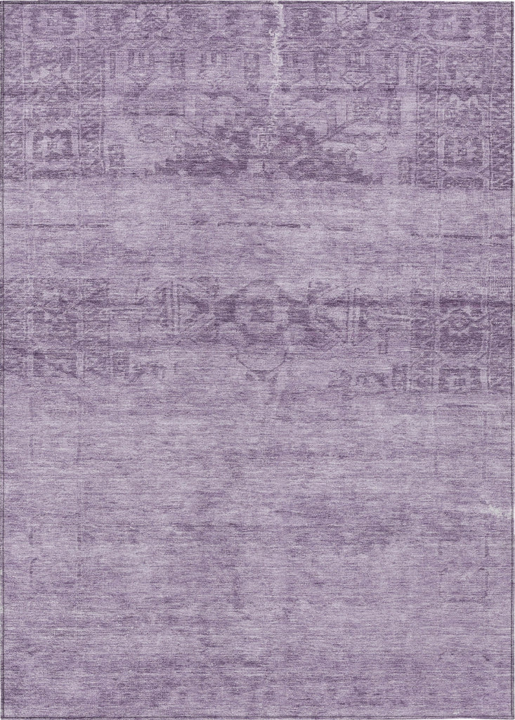 Piper Looms Chantille Global ACN1647 Plum Machine Washable Area Rug main image