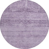Piper Looms Chantille Global ACN1647 Plum Machine Washable Area Rug Round Main Image