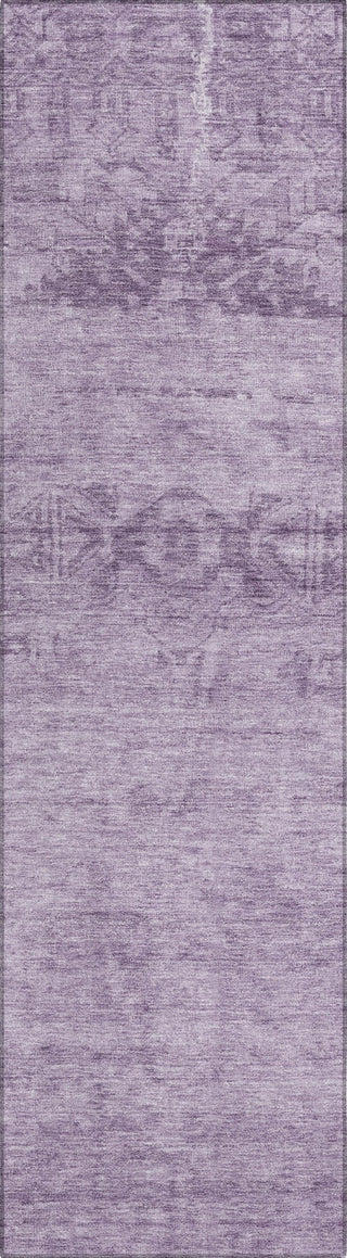 Piper Looms Chantille Global ACN1647 Plum Machine Washable Area Rug Runner Main Image