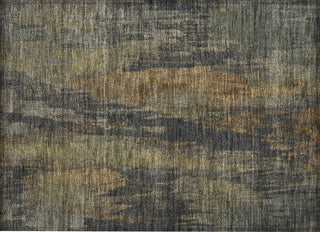 Piper Looms Chantille Abstract ACN1648 Charcoal Machine Washable Area Rug Scatter Main Image