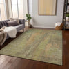 Piper Looms Chantille Abstract ACN1648 Taupe Machine Washable Area Rug Lifestyle Image Feature