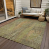 Piper Looms Chantille Abstract ACN1648 Taupe Machine Washable Area Rug Outdoor Lifestyle Image Feature