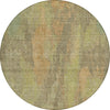Piper Looms Chantille Abstract ACN1648 Taupe Machine Washable Area Rug Round Main Image