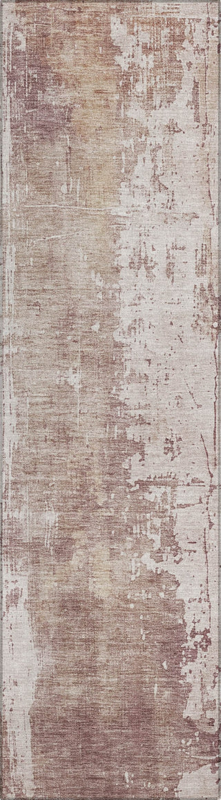 Piper Looms Chantille Abstract ACN1649 Blush Machine Washable Area Rug Runner Main Image