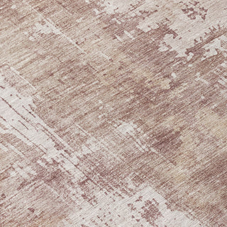 Piper Looms Chantille Abstract ACN1649 Blush Machine Washable Area Rug Swatch Image