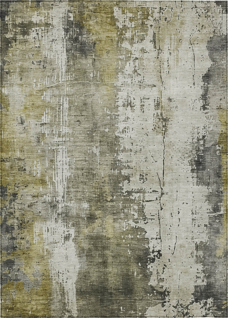 Piper Looms Chantille Abstract ACN1649 Pewter Machine Washable Area Rug main image