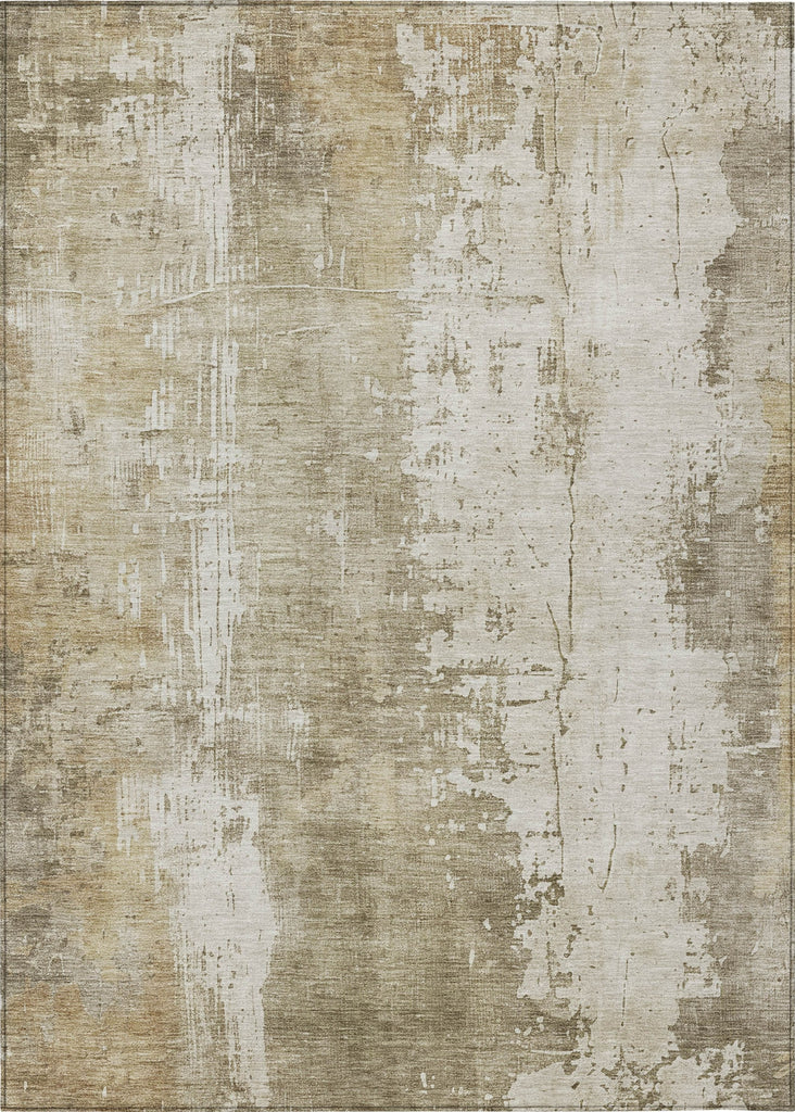 Piper Looms Chantille Abstract ACN1649 Taupe Machine Washable Area Rug main image