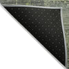 Piper Looms Chantille Abstract ACN1650 Aloe Machine Washable Area Rug Backing Image