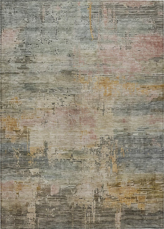 Piper Looms Chantille Abstract ACN1650 Sage Machine Washable Area Rug main image