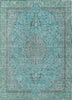 Piper Looms Chantille Global ACN1651 Aqua Machine Washable Area Rug main image
