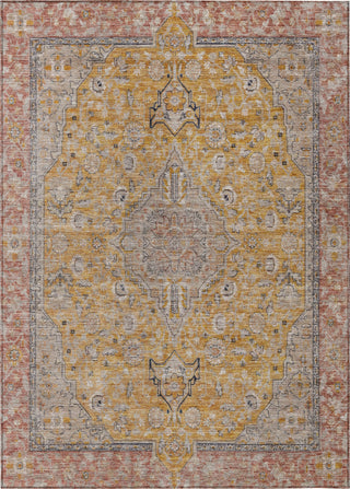 Piper Looms Chantille Global ACN1651 Gold Machine Washable Area Rug main image