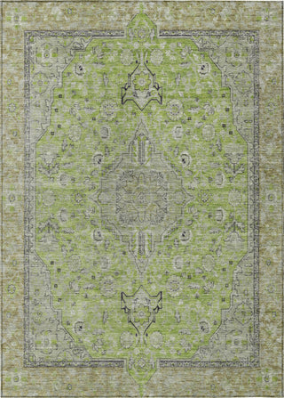 Piper Looms Chantille Global ACN1651 Lime Machine Washable Area Rug main image