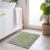 Piper Looms Chantille Global ACN1651 Lime Machine Washable Area Rug Scatter Lifestyle Image Feature