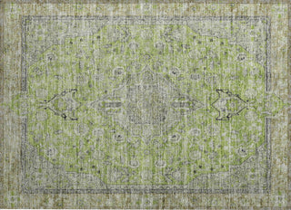 Piper Looms Chantille Global ACN1651 Lime Machine Washable Area Rug Scatter Main Image