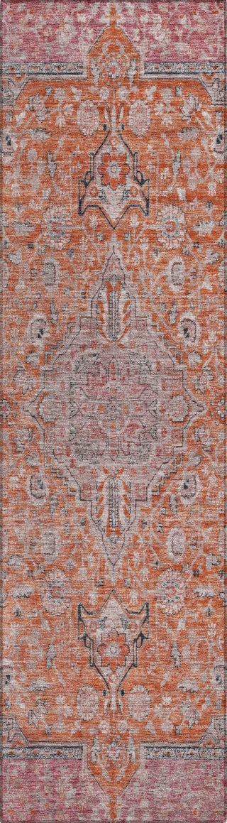 Piper Looms Chantille Global ACN1651 Orange Machine Washable Area Rug Runner Main Image