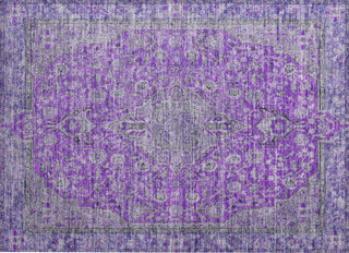 Piper Looms Chantille Global ACN1651 Purple Machine Washable Area Rug Scatter Main Image