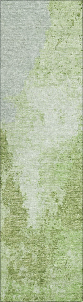 Piper Looms Chantille Modern ACN1652 Aloe Machine Washable Area Rug Runner Main Image