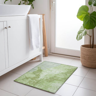 Piper Looms Chantille Modern ACN1652 Aloe Machine Washable Area Rug Scatter Lifestyle Image Feature