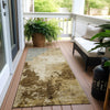 Piper Looms Chantille Modern ACN1652 Brown Machine Washable Area Rug Runner Outdoor Lifestyle Image Feature