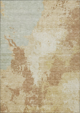 Piper Looms Chantille Modern ACN1652 Coral Machine Washable Area Rug main image