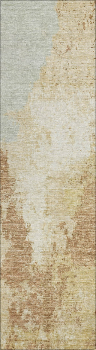 Piper Looms Chantille Modern ACN1652 Coral Machine Washable Area Rug Runner Main Image