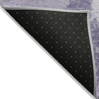 Piper Looms Chantille Modern ACN1652 Plum Machine Washable Area Rug Backing Image